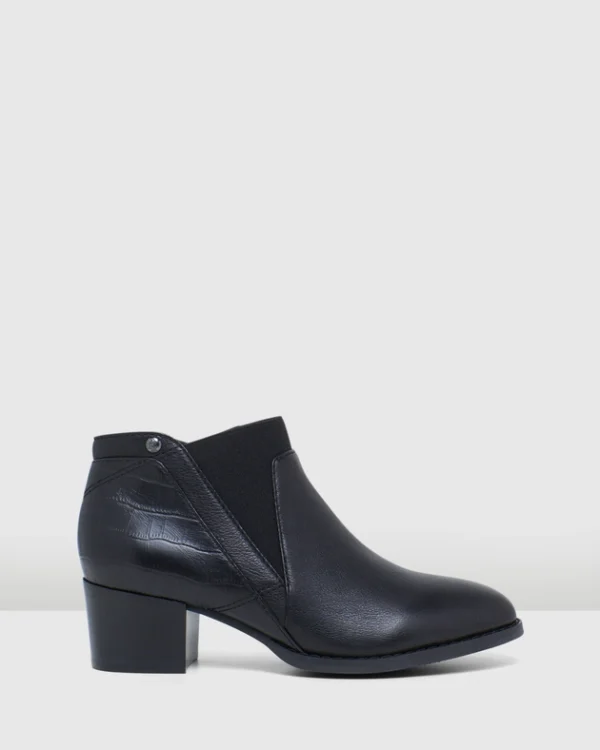 Hush Puppies Cayman Black/Black Boots