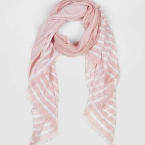 Hush Puppies Croatia Scarf Blush Stripe