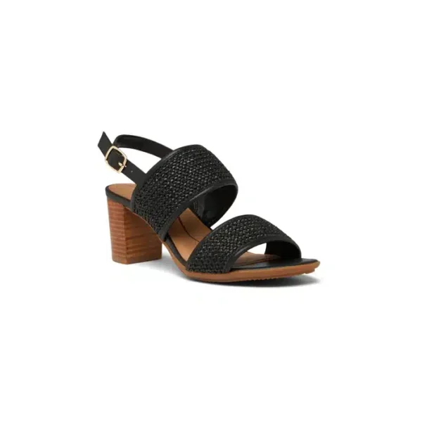 HUSH PUPPIES LOVREN BLACK-WEAVE - Image 3