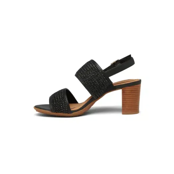 HUSH PUPPIES LOVREN BLACK-WEAVE - Image 2