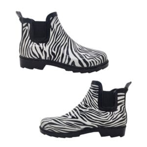 Jellies Molly Ladies Gumboots Ankle boot Elastic Panel WaterResistant Durable Chunky Sole