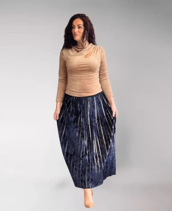 JENNY JAZZ DESIGNS Nikita Skirt - Navy, One Size