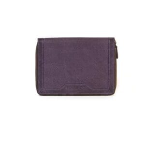 Kasha purple wallet by Kompanero