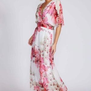 La Strada Bianco Silk Dress LSD22-572-46