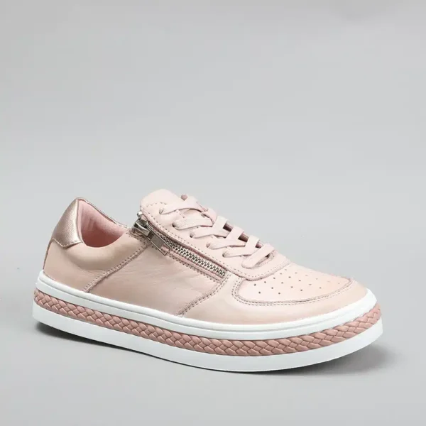 Le Sansa Story Blush/Rosegold Womens Sneakers