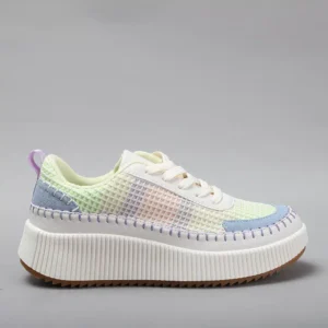 Le Sanza Mintiz Donn BlueMulti Laced Shoe