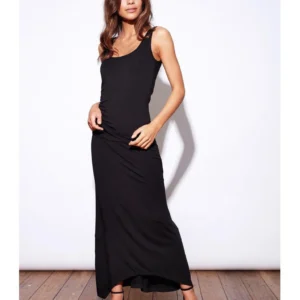 Lou Lou The Houston Maxi Skirt Black