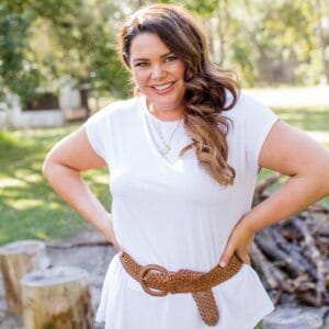 Lou Lou Toni Bamboo Tee White