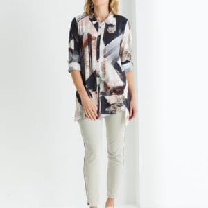 Marco Polo Long Sleeve Shirt Painterly Charm
