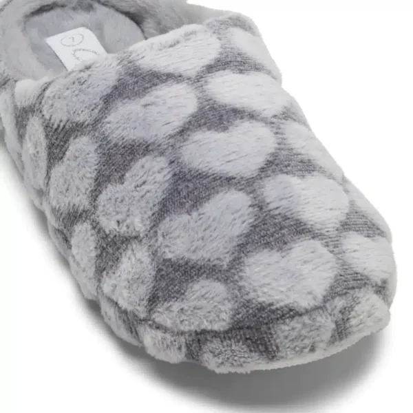 Grosby Marsha grey ladies slipper - Image 3