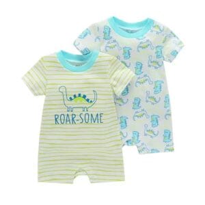 Memaster Baby Boy 2 Piece Set Dinosaurs