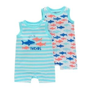 Memaster Baby Boy 2 Piece Set Sharks