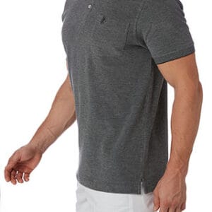 Mens City Club Hayward Charcoal Polo Shirt