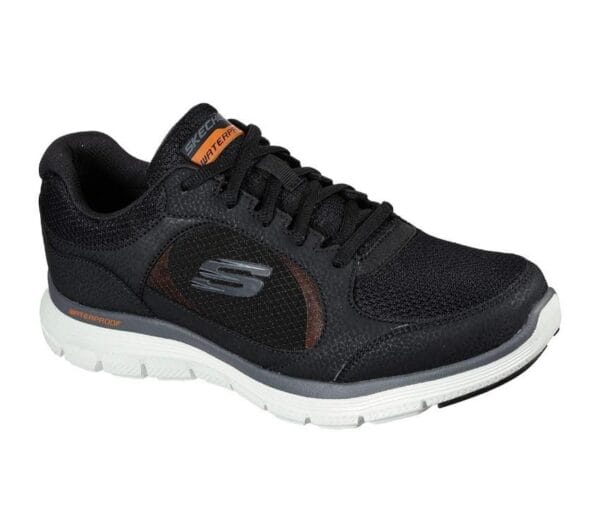 Mens Flex Advantage True Clarity Black By Skechers