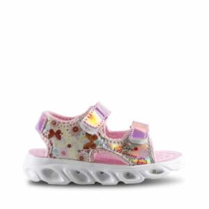 Mika Ice Pink Metallic Sandals By Bolt