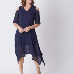 Navy Dress NCD26656 by Cordelia Street