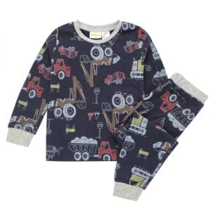 Pajamas Junior Truck PJ Set by Memaster WS2134