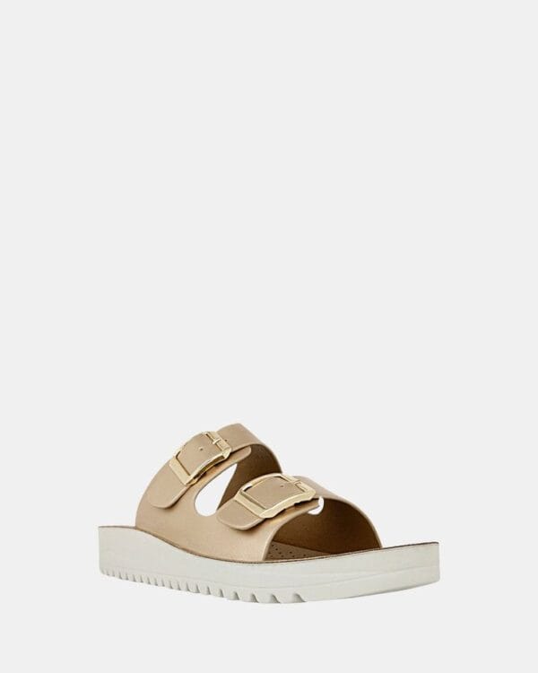Panache Trinn, Soft Gold Buckle Slides