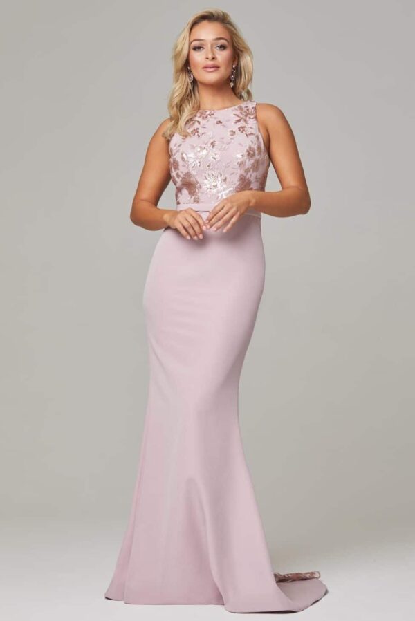 Tania Olsen Designs Eden Formal Dress Dusty Pink