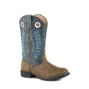 Roper Little Kids Hole in the wall Blue Boots 09-018-1222-2001