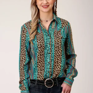 Roper Shirt Leopard Print