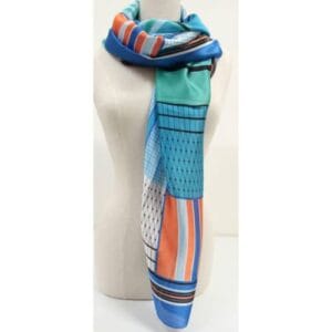 Sassy Duck Bloomsberry Scarf Blue SC58BLU