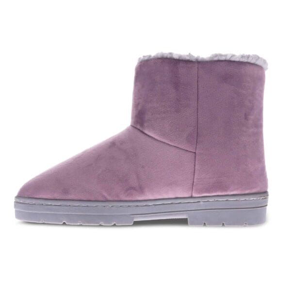 Scholl Fluffy Slipper Lilac - Image 3