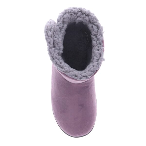 Scholl Fluffy Slipper Lilac - Image 2
