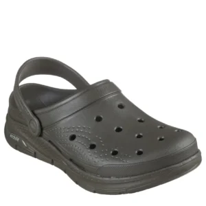 Skechers Arch Fit Foamies Olive Mens