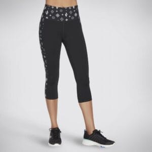 Skechers Diamond HW Midcalf Leggings