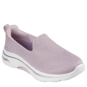 Skechers Go Walk Arch Fit 2.0 Saida Mauve Slip On Womens