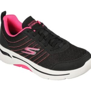Skechers Go Walk Arch Fit True Vision Black/Pink