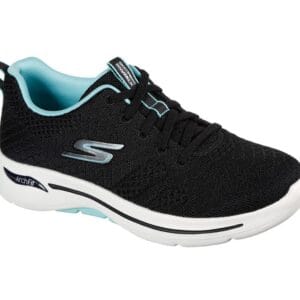 Skechers Go Walk Arch Fit Unify - Black/Aqua