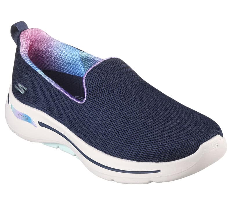 Skechers Go Walk Arch Fit Wild Energy Navy/turquoise