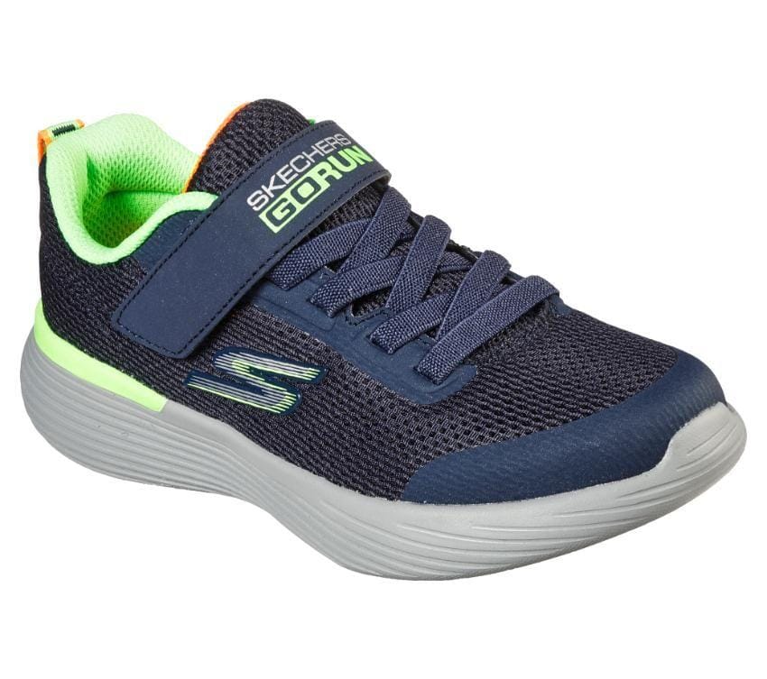 Skechers Kids GoRun 400 V2 Krozor Navy/Lime