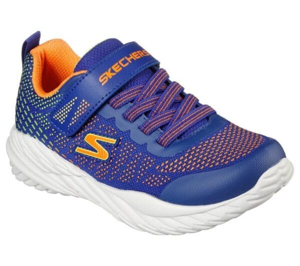 Skechers Kids Nitro Sprint Karvo Blue/Orange