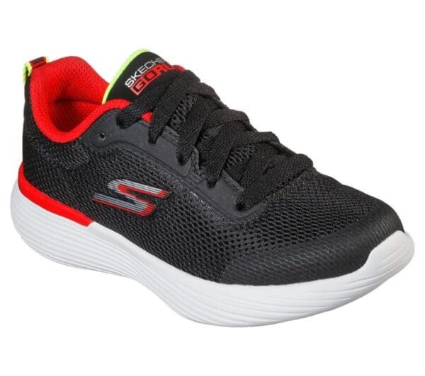 Skechers Omega GoRun 400 Black/Red Kids Shoes
