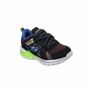 Skechers S Lights Erupters Tephra Blue/Black/Lime