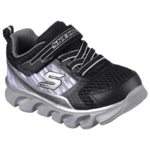 Skechers S Lights Hypno Flash Tremblers Black/Silver
