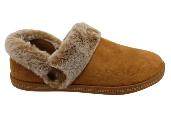 Skechers Slippers Cozy Campfire Frest Toast Dark Taupe