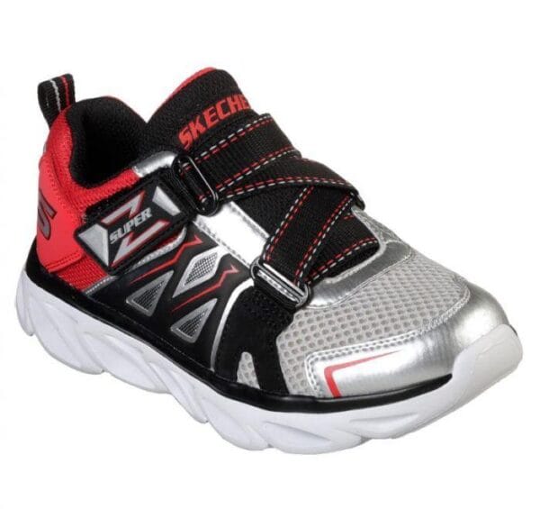 Skechers Swiftest Sneakers Silver/Red Kids