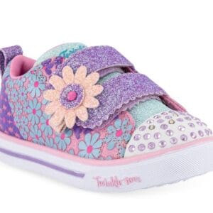 Skechers Toddlers S Lights Mini Blooms- Pink/Multi