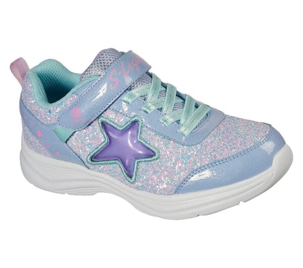 Starlet Shine light up Lavender/Aqua by Skechers