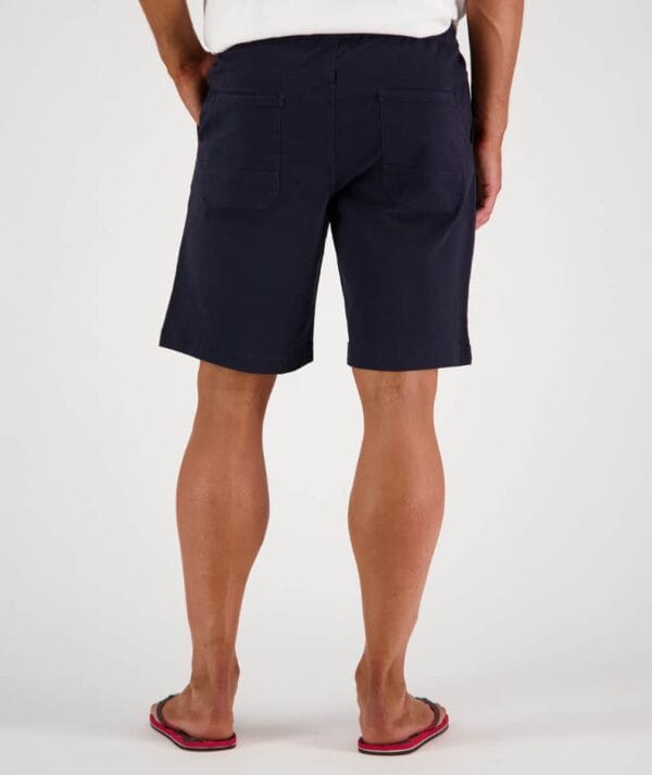 Swanndri Clevedon Stretch Canvas Short Navy - Image 4