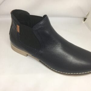 Tandem leather navy by Thyme & co