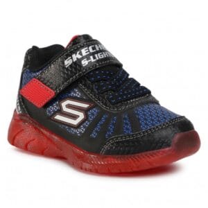 Tuff Track Black/Red/Blue by Skechers