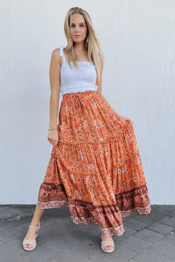 Boho lover Maxi Skirt by Go Girl