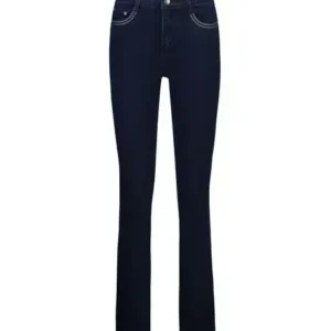 Vassalli 5781 Mid Blue - Slim Leg Full Length Jean