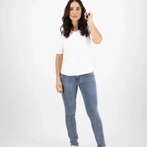 Vassalli T-Shirt White 4264 95% Cotton 5% Elastaine