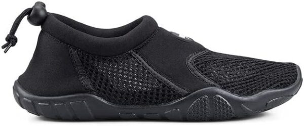 Grosby Mens Wave Black AthleticReef Slip On Shoes - Image 2